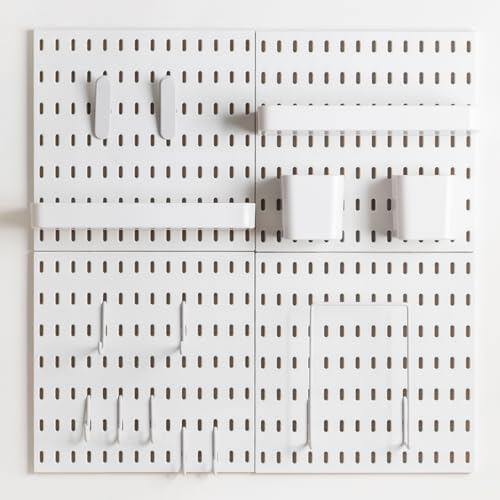 Pegboard Combination Kit for Wall Organizer, Wall Mounted Peg Board Kits for - Image 7