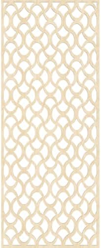 Resort Decorative Pierced Fretwork Wood Wall Panels, 23 3/8"W x 59 3/8"H x 1/4"T - Image 4