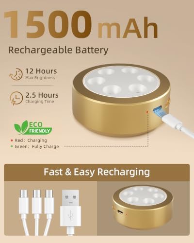 Picture Lights for Wall, Rechargeable Magnetic - Image 7