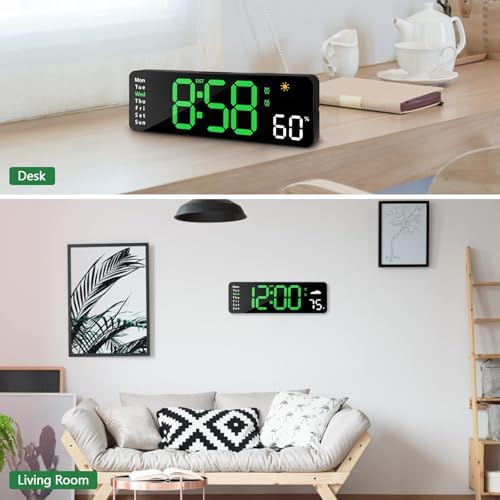 Digital Wall Clock with Remote Control - Image 6