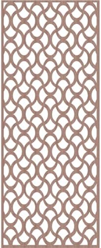 Resort Decorative Pierced Fretwork Wood Wall Panels, 33 3/8"W x 84 3/8"H x 3/8"T - Image 4