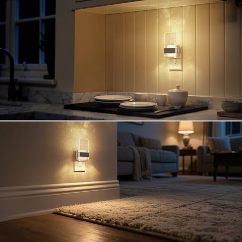 DORESshop LED Night Lights Plug into Wall, 0-100LM Dimmable Nightlight - Image 7