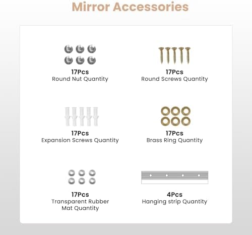 pertetey 65 x 24 in Home Gym Mirrors - Image 6