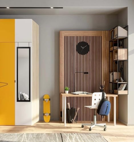 14.25 X 50.25 Inch Over-The-Door Rectangular Full Length Mirror, Space Saving - Image 7