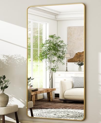 HARRITPURE 80"x40" Full Length Mirror, Oversized Floor Mirror - Image 7
