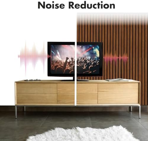 Art3d 12" x 93" Acoustic Wood Slat Wall Panel, 62 sq.ft - Image 7