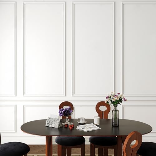 QDYMXUN Peel and Stick Chair Rail Panel Molding - Image 7