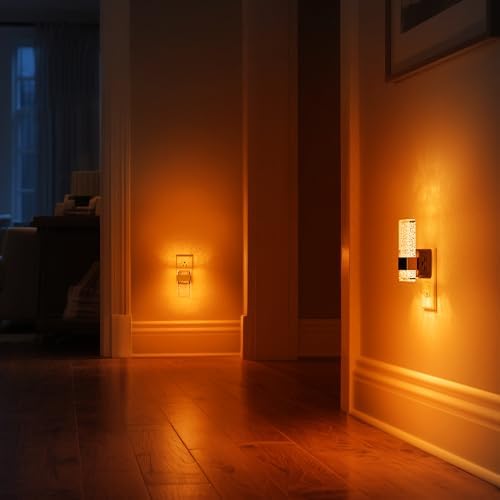 DORESshop LED Night Lights Plug into Wall, Dimmable Nightlight - Image 7