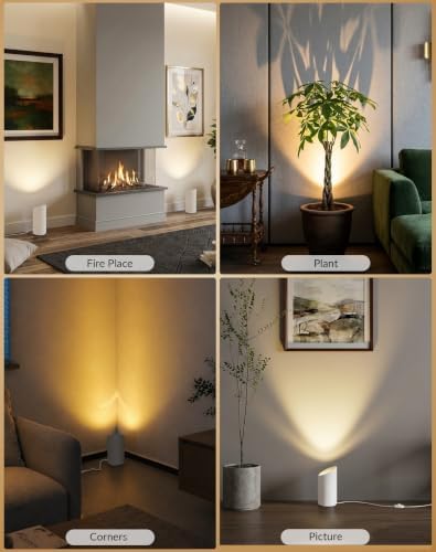 2 Pack Uplights Indoor Floor Can Lights, 3CCT - Image 7