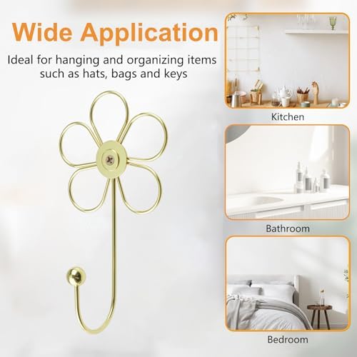 MOROBOR Flower Decorative Wall Hooks - Image 7