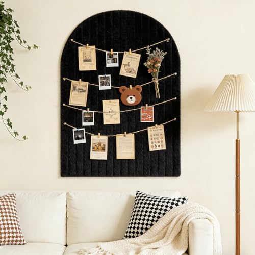 Large Arched Felt Bulletin Board, Sized 36" x 24" - Image 5