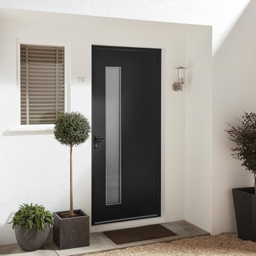 SOON AFTER Black Peel and Stick Wallpaper Solid Black Contact Paper Matte Self - Image 6