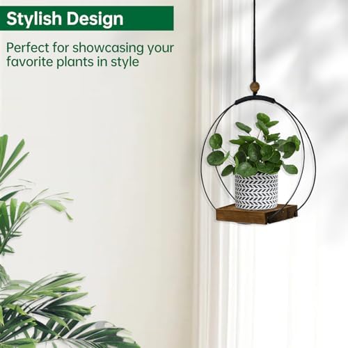 hismocal 4 Pack Hanging Planters - Image 6