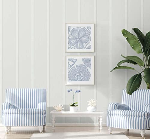 NextWall Faux Board and Batten Peel and Vinyl Stick Wallpaper - Image 7