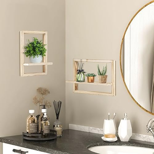 idee-home Floating Shelves for Wall Set of 4 Decorative Hanging Shelf - Image 6