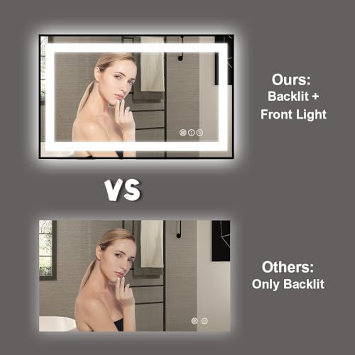 Amorho 20"X28" LED Bathroom Mirror - Image 6