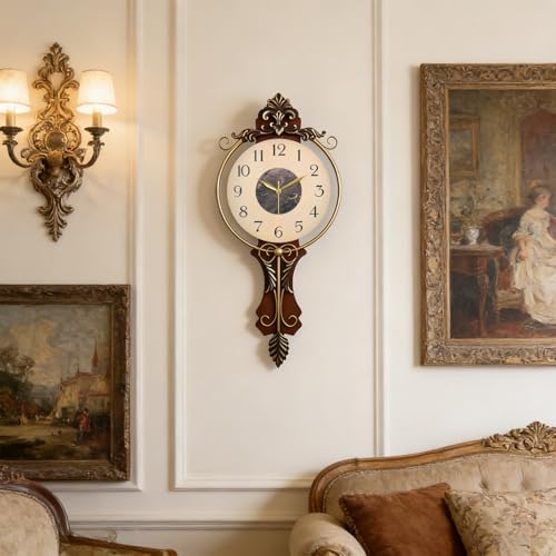 Vintage Modern Wall Clock with Silent Quartz Movement - Image 7