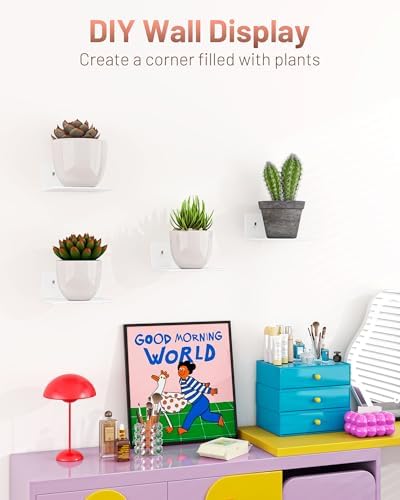 4 Pack Small Wall Shelf - Image 7
