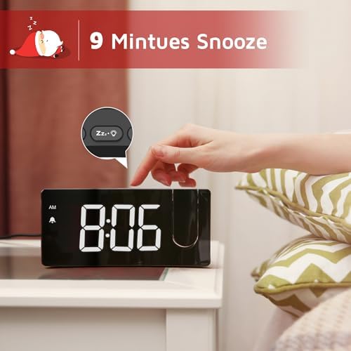 Projection Alarm Clock, Digital Clock - Image 6