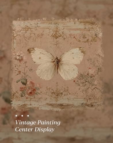 Gold Framed Wall Art, Vintage White Butterfly Canvas Prints, French Country - Image 7