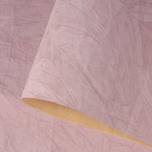 CRE8TIVE Self Adhesive Velvet Flocking Liner Blush Pink Crinkle Crushed Felt - Image 7