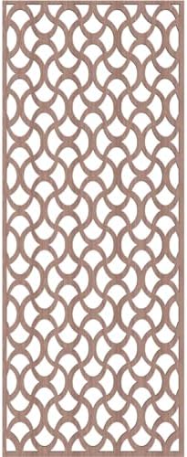 Resort Decorative Pierced Fretwork Wood Wall Panels, 15 3/8"W x 39 3/8"H x 3/8"T - Image 4