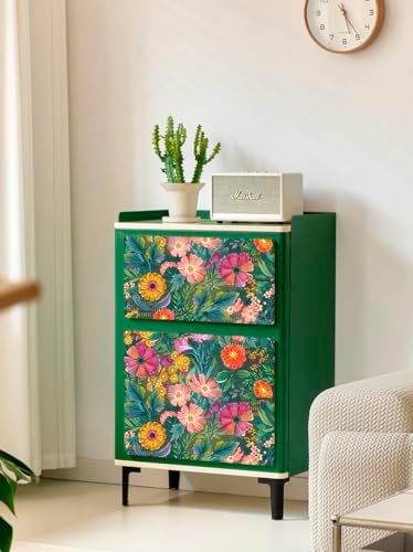 HAOKHOME Peel and Stick Wallpaper Floral Renter Friendly Wall Paper - Image 6
