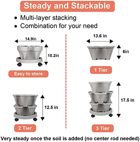 GameXcel Vertical Planter Tower - Image 6
