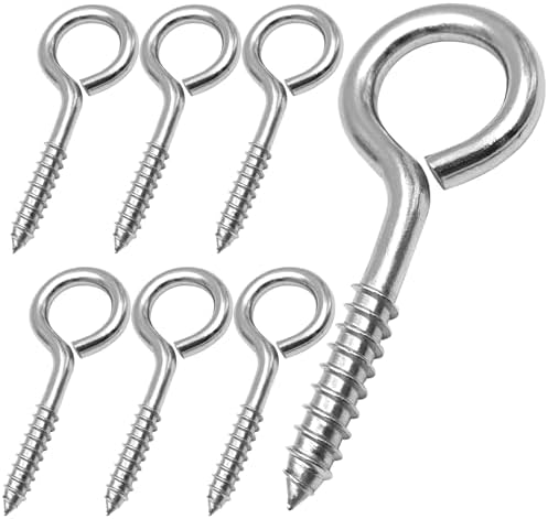 YGAOHF 5 Inch Large Eye Hooks Heavy Duty - Image 7