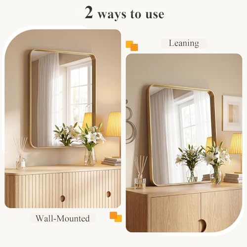 Sweetcrispy Bathroom Mirror 28x20 Inch, Vanity Mirror - Image 6
