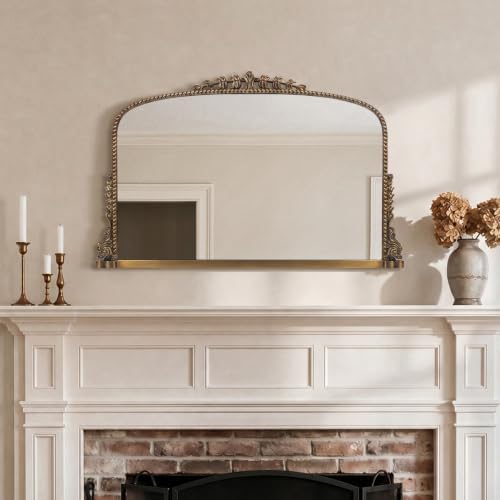 36"X23" Vintage Gold Mirror - Image 6