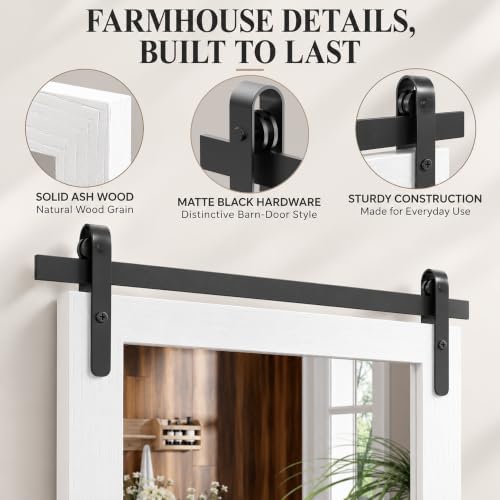 PAIHOME Farmhouse Bathroom Vanity Mirror - Image 6