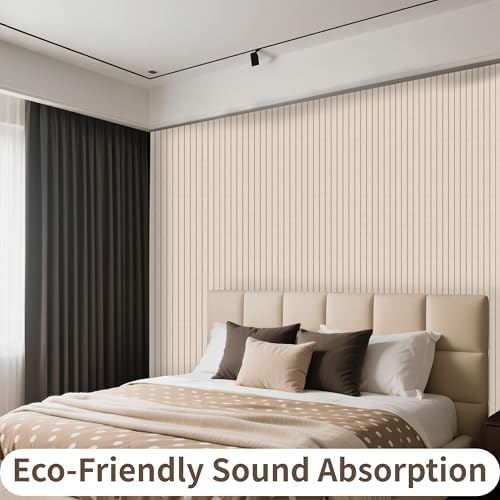 EVERECO 12 Pack Large Acoustic Wall Panels, 47.2 x 23.6 x 0.4 Inch, - Image 7