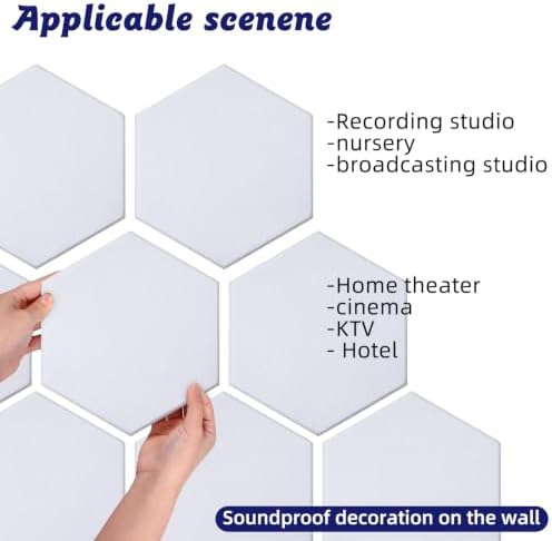 18 Pack Hexagon Acoustic Panels - Image 7