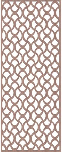 Resort Decorative Pierced Fretwork Wood Wall Panels, 23 3/8"W x 59 3/8"H x 3/8"T - Image 4