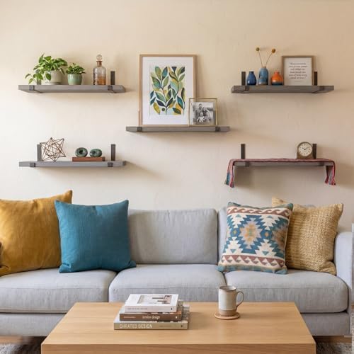 Fixwal Width 4.75 Inches Floating Wall Shelves - Image 6