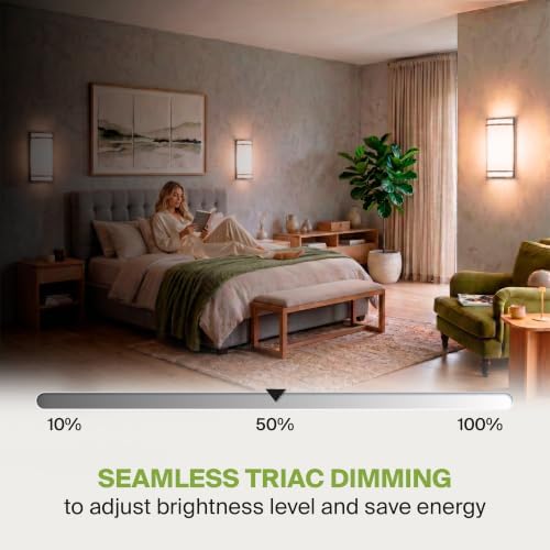 ASD Indoor LED Wall Sconce Lights, Brushed Nickel 3000/4000/5000K ETL - Image 7