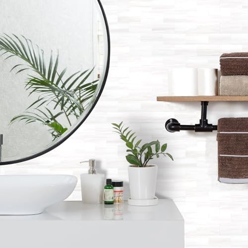 STICKGOO 20-Sheet Subway Tile Peel and Stick Backsplash, Seamless Design Matte - Image 6
