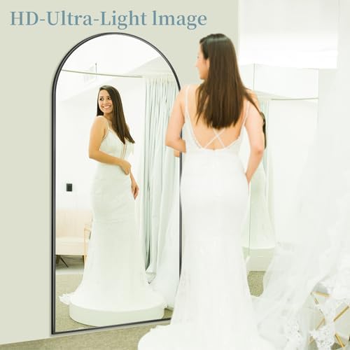 71"x25" Arched Full Length Mirror - Image 7