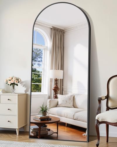 76"x34" Arched Full Length Mirror, Large Floor Mirror - Image 6