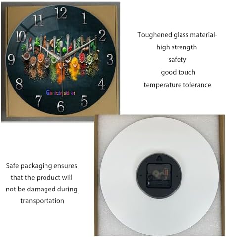 Kitchen Wall Clocks Battery Operated 14 Inch - Image 6
