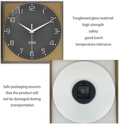 XNM Round Wall Clock Battery Operated 16 Inch - Image 6