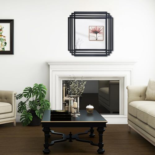 24"x24" Square Decorative Wall Mirror - Image 7