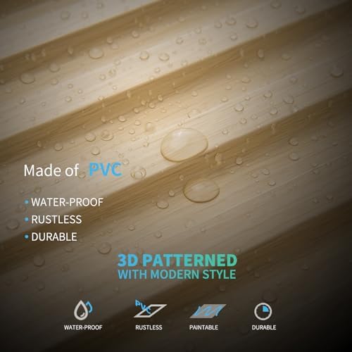 Art3d Fluted Slat 3D Wall Panels, Drop Ceiling Tiles - Image 6