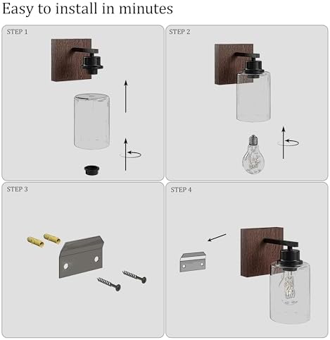 Rayogale Wireless Battery Operated Wall Sconce Set of 2 - Image 7