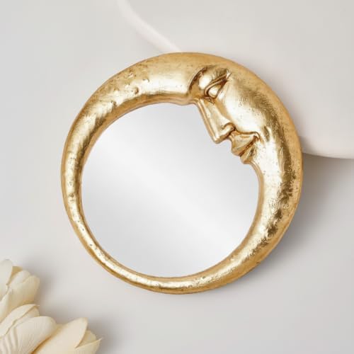 Novabright Moon Crescent Celestial Mirror 90s Wall Decor - Image 6
