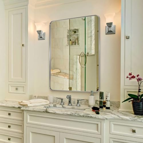 ANDY STAR Wall Mirror Brushed Nickel - Image 6