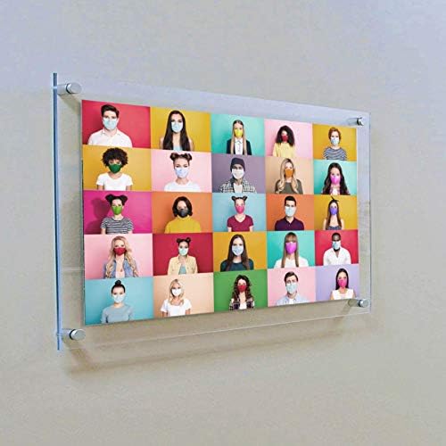 Azar Displays 105512 Standoff Sign Holder - Image 6