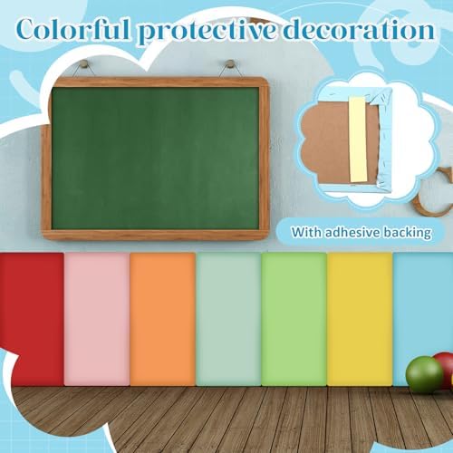 12 Pack Wall Padding Headboard 15.75" x 7.87" x 1.18" Rainbow Colors - Image 6