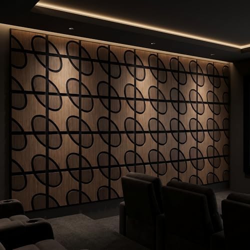 Wood Slat Panels, Bean & Heart Black Oak - Image 6